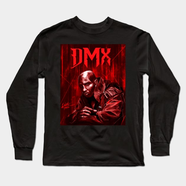 Dark Man X Long Sleeve T-Shirt by Art Of Lunatik